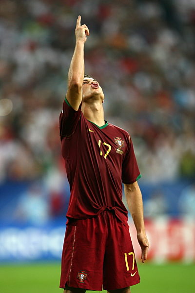 WM 2006 - Cristiano Ronaldo jubelt