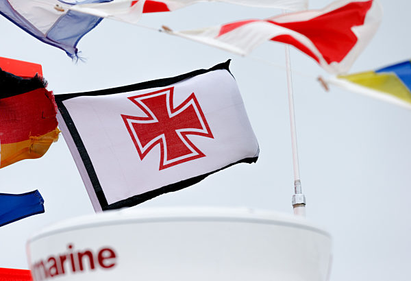 Die Flagge der Seenotretter