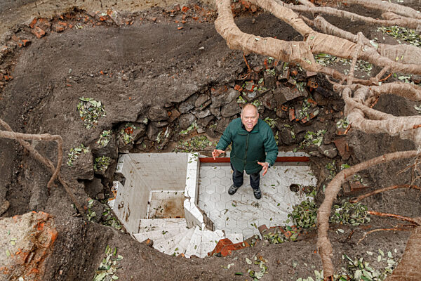 Suche nach Resten der Bornplatzsynagoge