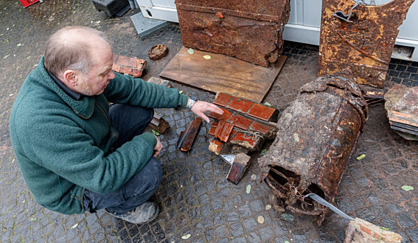 Suche nach Resten der Bornplatzsynagoge