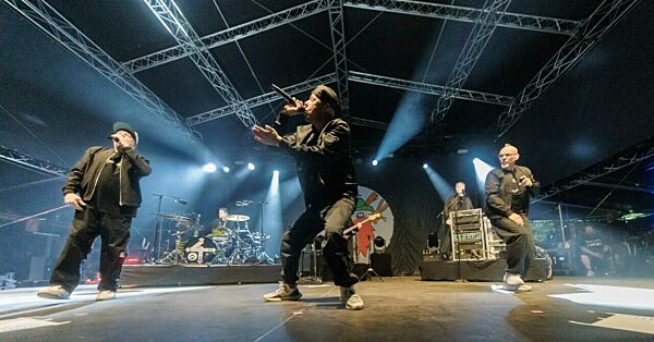 Auftakt des Festivals "Jamel Rockt den Förster"