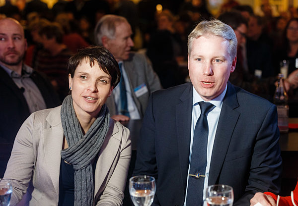 AfD Wahlkampfveranstaltung