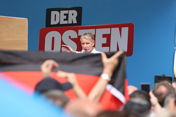 Sommerfest der AfD mit Spitzenkandidat Björn Höcke