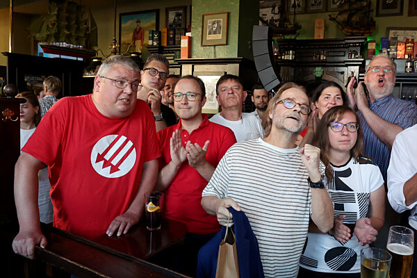 Landtagswahl Thüringen - Wahlparty SPD