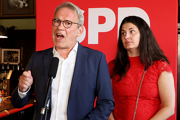 Landtagswahl Thüringen - Wahlparty SPD