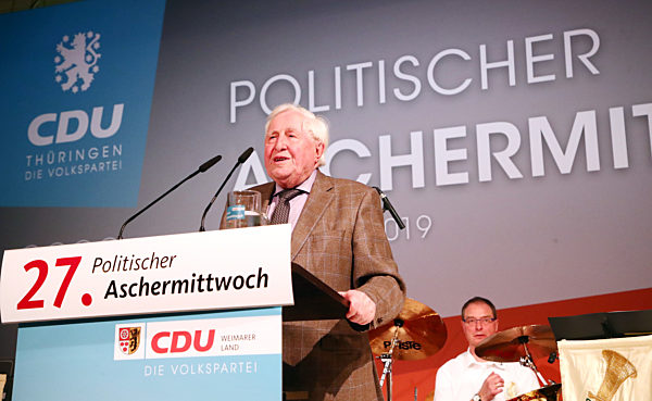 Politischer Aschermittwoch in Thüringen - CDU