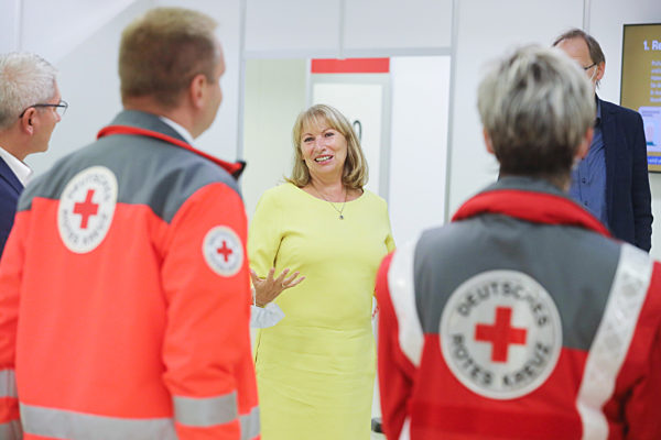 Nach Anschlag auf ein Impfzentrum