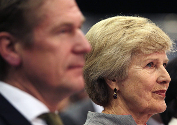 Medaille für Friede Springer