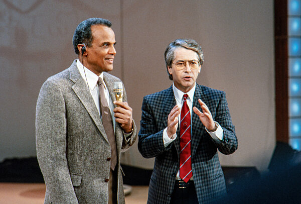 Frank Elstner und Harry Belafonte