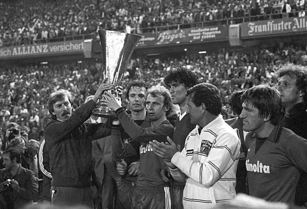 197980 UEFA Cup Final - Eintracht Frankfurt v Borussia Moenchengladbach 1-0