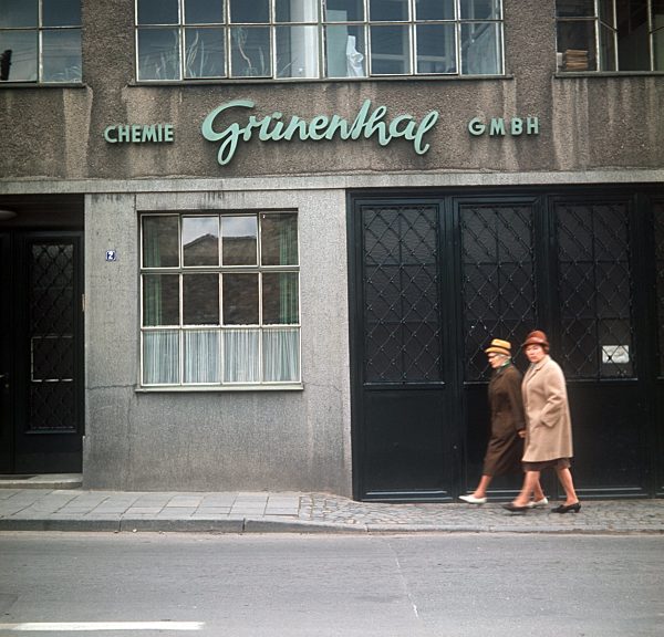 Contergan manufacturer Grünenthal in Stolberg