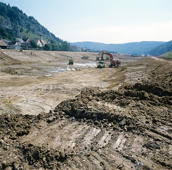 Main-Donau-Kanal: Bauarbeiten im Altmühltal