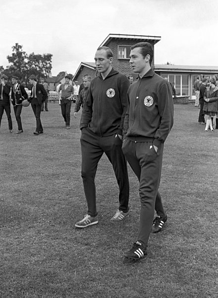 Fußball-WM 1966 - Schulz und Beckenbauer