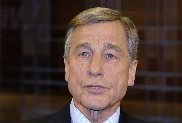 Der SPD-Politiker Wolfgang Clement, aufgenommen am 16.03...