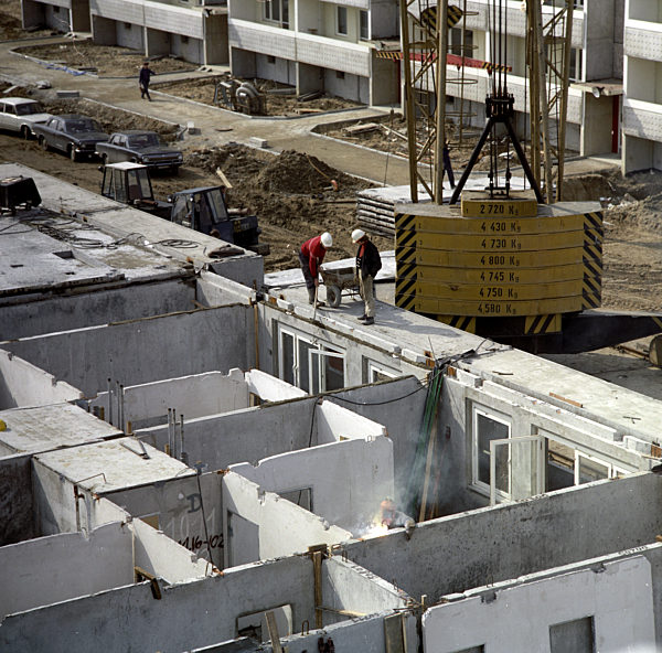 DDR - Neubaugebiet Berlin-Marzahn 1979
