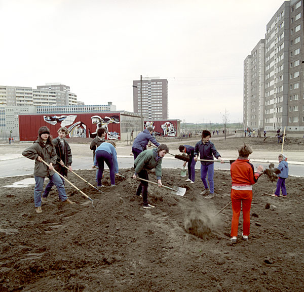 DDR - Neubaugebiet Berlin-Marzahn 1984