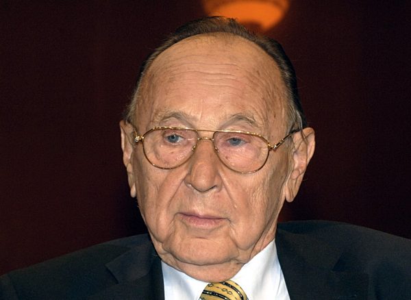 Der FDP-Politiker und ehemalige Bundesaußenminister Hans-Dietrich Genscher...