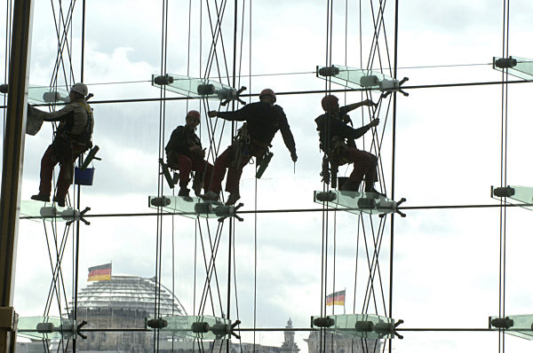 Berliner Hauptbahnhof  wird herausgeputzt