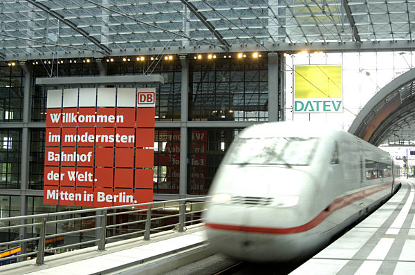 Berliner Hauptbahnhof  vor Eröffnung