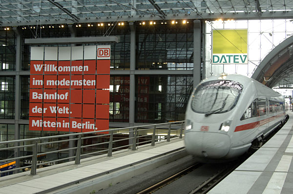 Berliner Hauptbahnhof  vor Eröffnung