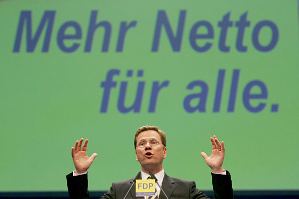 Westerwelle at FDP party conference