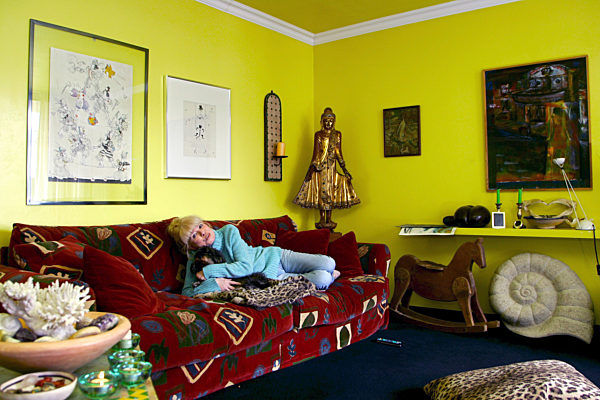 Die Schauspielerin Ingrid Steeger, aufgenommen am 20.03...