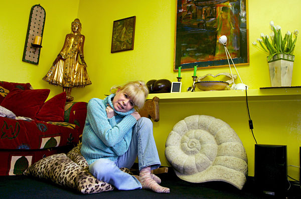 Die Schauspielerin Ingrid Steeger, aufgenommen am 20.03...