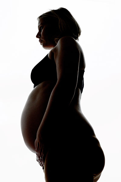 Schwangere Frau