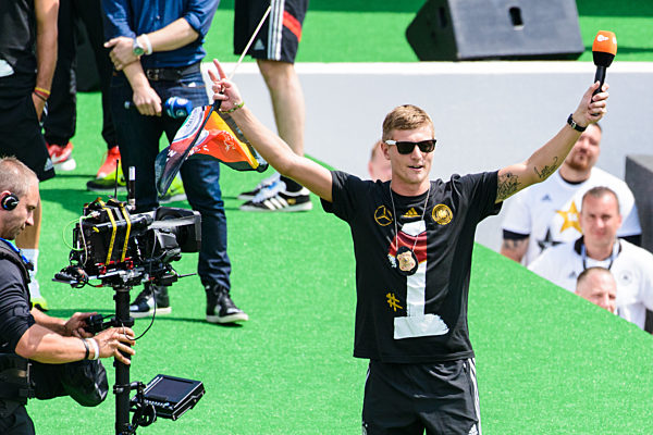 World Cup 2014 - Empfang Nationalmannschaft