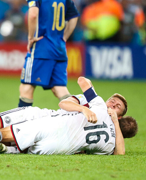 Fussball WM Weltmeisterschaft DEUTSCHLAND - ARGENTINIEN 1-0