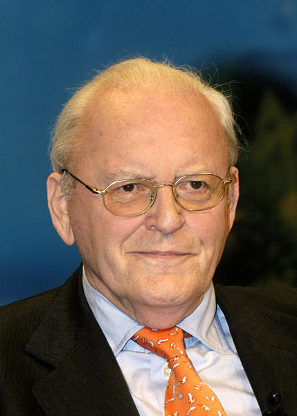 Roman Herzog, Bundespräsident a.D., Vorsitzender des Konvents für...
