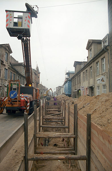 Stadtsanierung (Archivfoto und Text 1991)