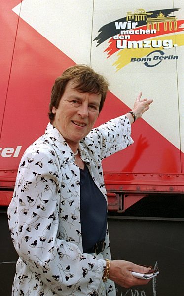 Grünes Licht für ersten Container des Bundestags-Umzugs