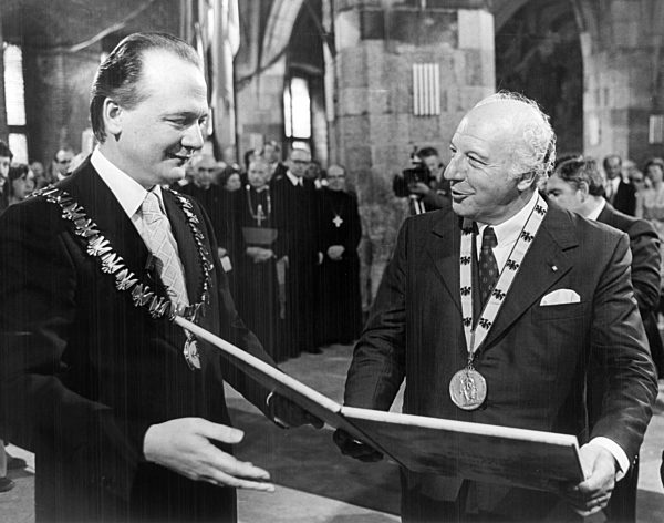 Charlemagne Prize for German president Scheel