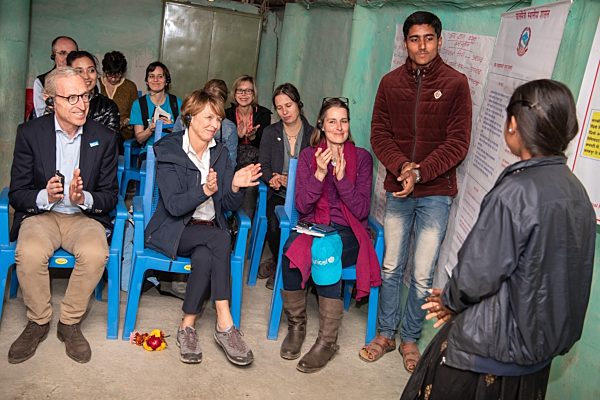 First Lady Elke Büdenbender besucht Nepal