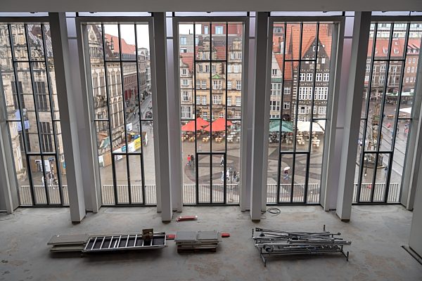 Sanierungsarbeiten im Bremer Landtag