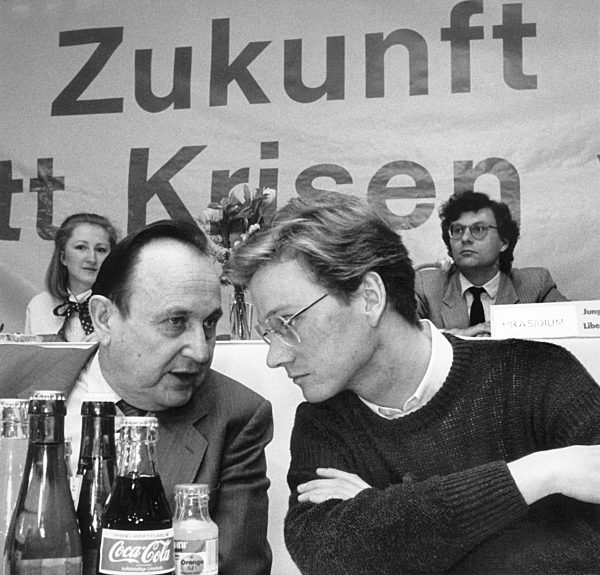 Hans-Dietrich Genscher and Guido Westerwelle