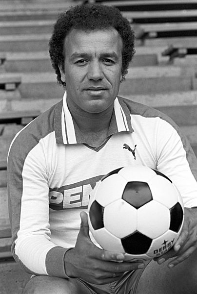 2. Fußball-Bundesliga Saison 1980/81 - Fototermin SV Werder Bremen - Erwin Kostedde