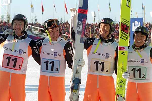 Lillehammer 1994, Silber für japanisches Springer-Team