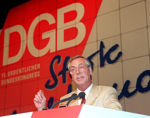 Dieter Schulte zum neuen DGB-Bundesvorsitzenden gewählt