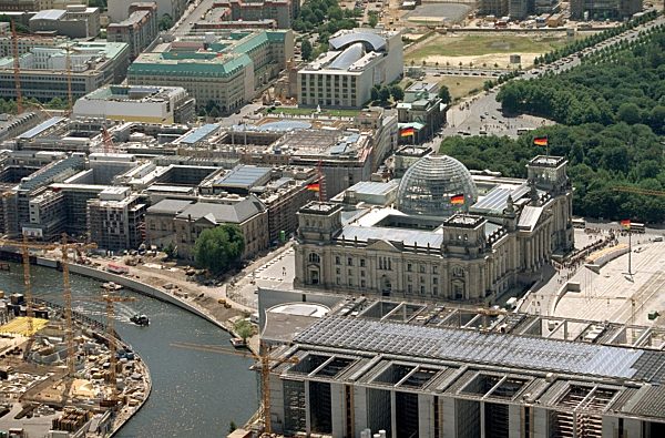 Parlamentsbauten am Reichstag