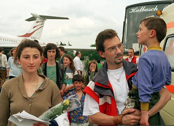 Flüchtlinge aus dem Kosovo in Berlin
