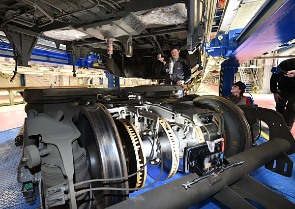 Eröffnung einer neuen ICE-Werkstatt