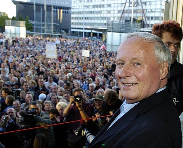 Leipziger Montagsdemonstration - Lafontaine