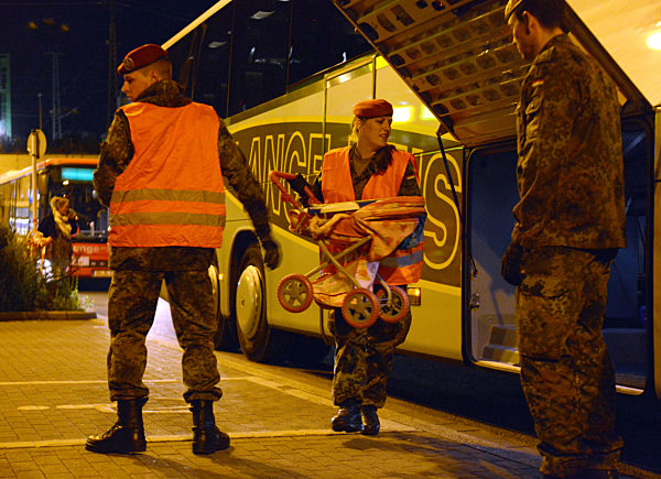 Sonderzüge mit Flüchtlingen