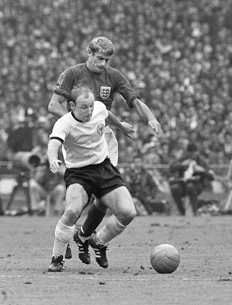 Fußball Weltmeisterschaft  1966 ,  WM  Endspiel 1966 :                 Deutschland - England ,  SEELER Uwe Deutschland