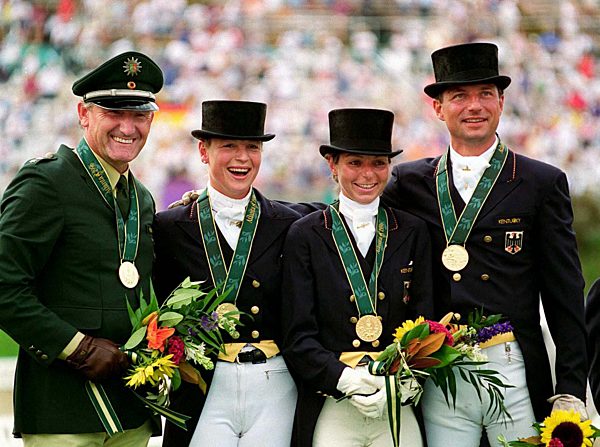 Bau // Olympische Spiele Atlanta 1996
Dressur Mannschaft Gold
von links...