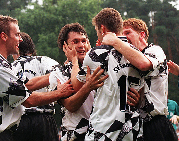 DFB-Pokal 1995/96 - SV Sandhausen - VfB Stuttgart