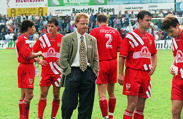 DFB-Pokal 1995/96 - SV Sandhausen - VfB Stuttgart
