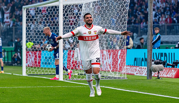 Fussball DFB Pokal - Finale DSC Arminia Bielefeld vs. VfB Stuttgart